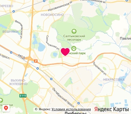 На карте