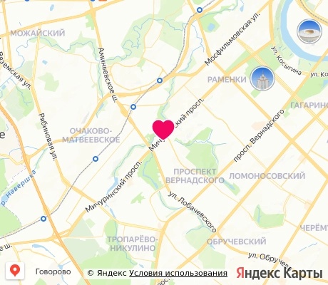 На карте