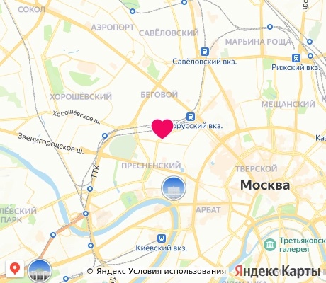 На карте