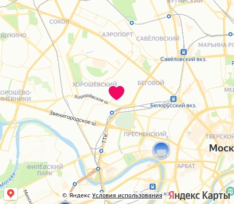 На карте