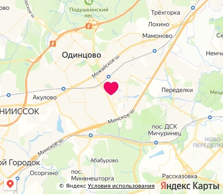 На карте