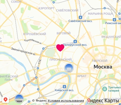 На карте