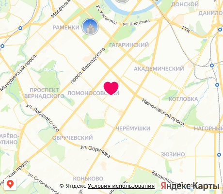На карте