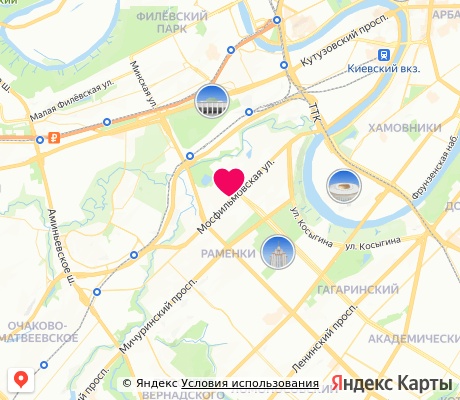 На карте