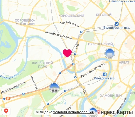 На карте