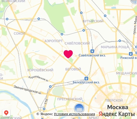 На карте
