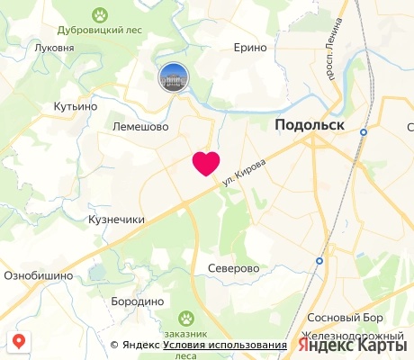 На карте
