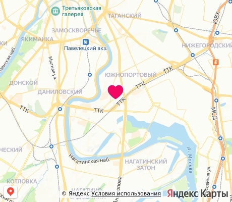 На карте