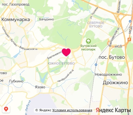 На карте