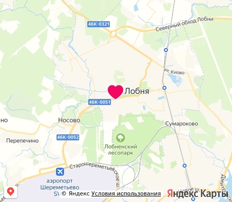 На карте