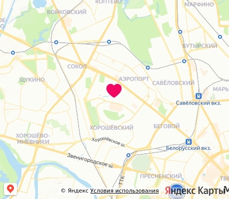 На карте