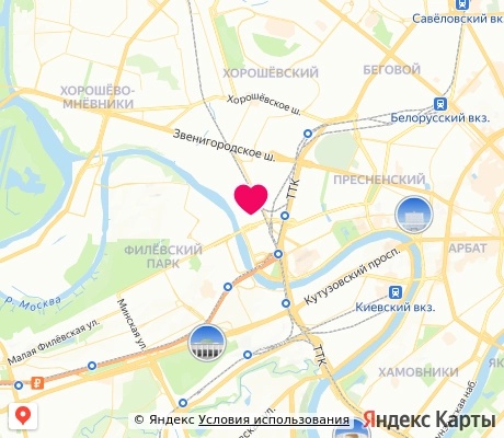 На карте