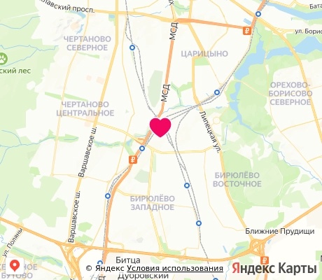 На карте