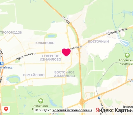 На карте