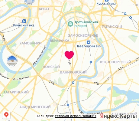 На карте