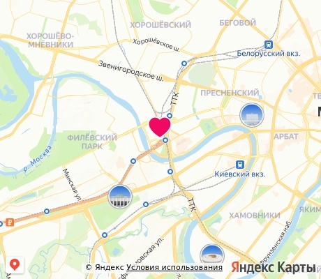 На карте