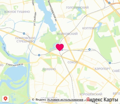 На карте