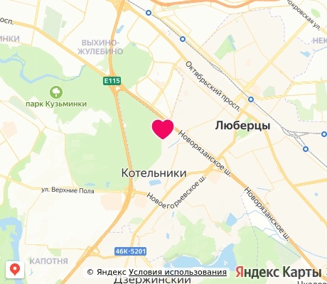 На карте