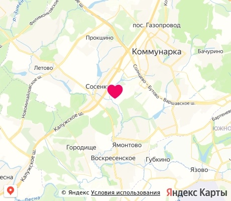На карте