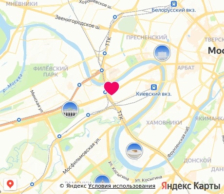 На карте