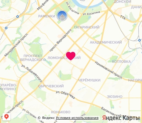 На карте