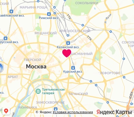 На карте