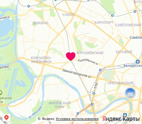 На карте