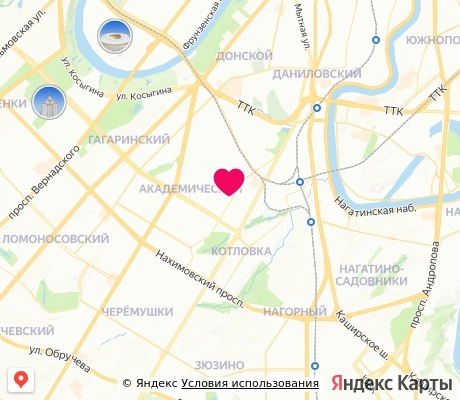 На карте