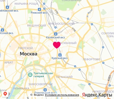На карте