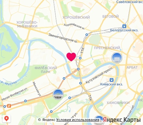 На карте