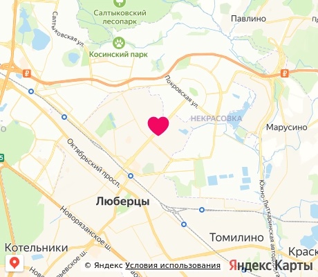 На карте