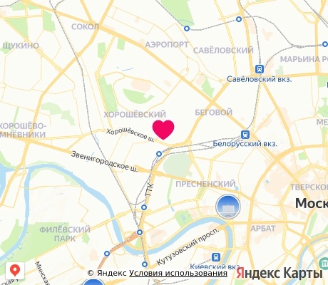 На карте