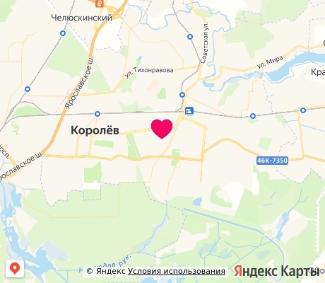 На карте