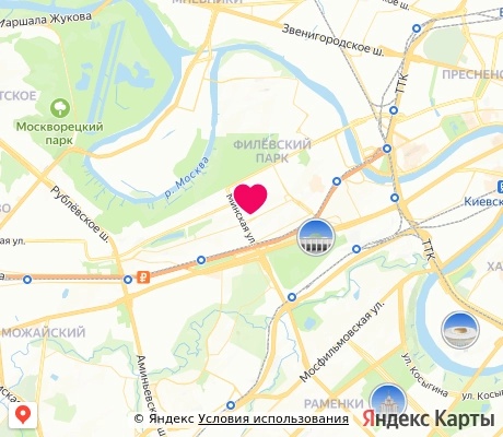 На карте