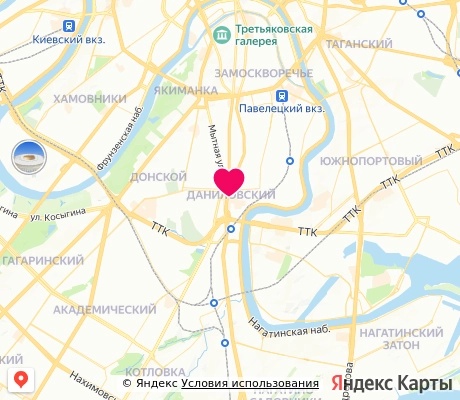 На карте