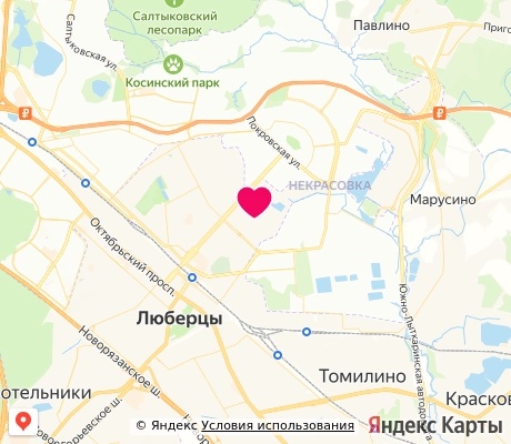 На карте