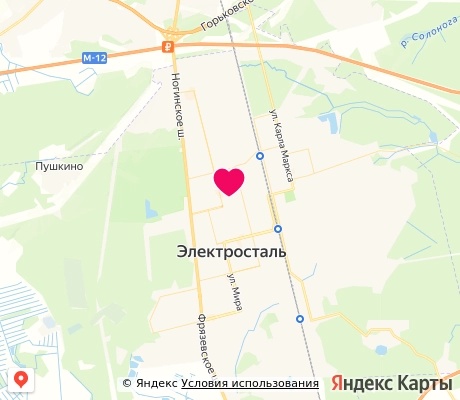 На карте