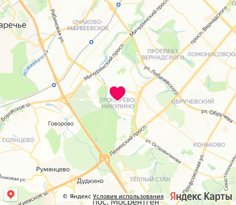 На карте
