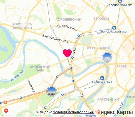 На карте