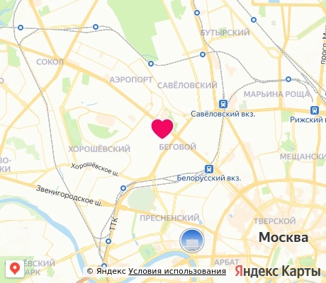 На карте