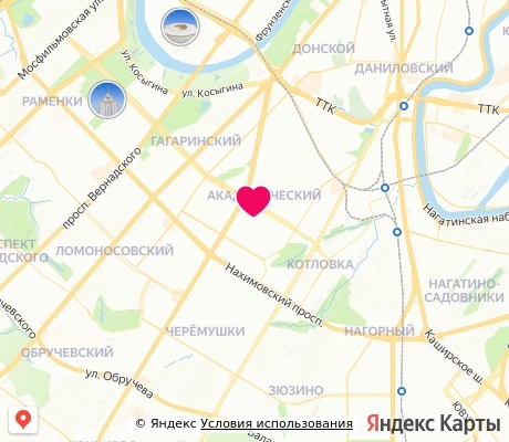 На карте