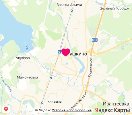 На карте
