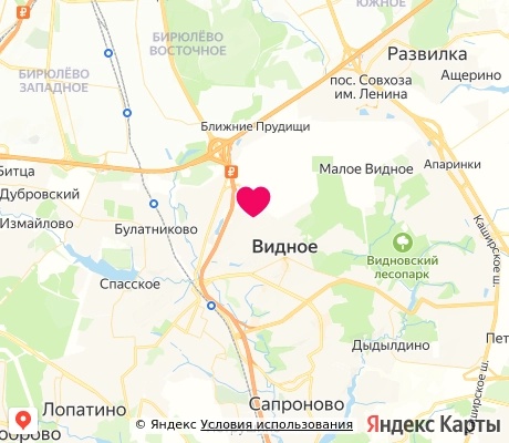На карте