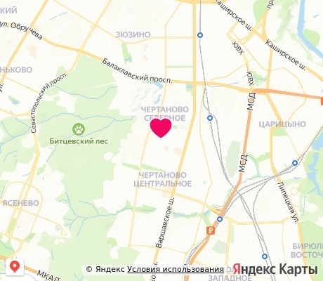 На карте