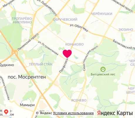 На карте
