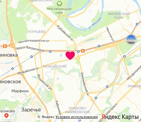 На карте