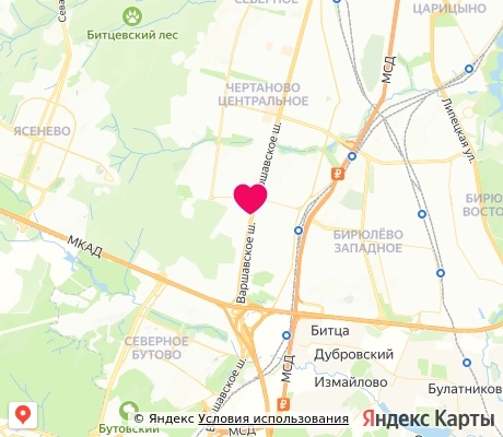 На карте