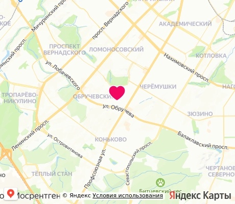 На карте