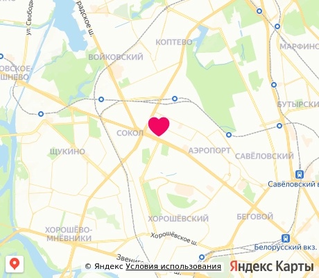 На карте