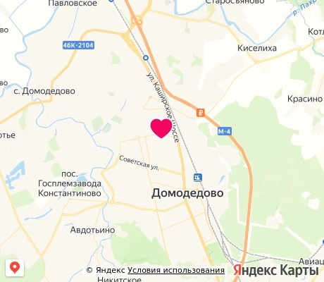 На карте